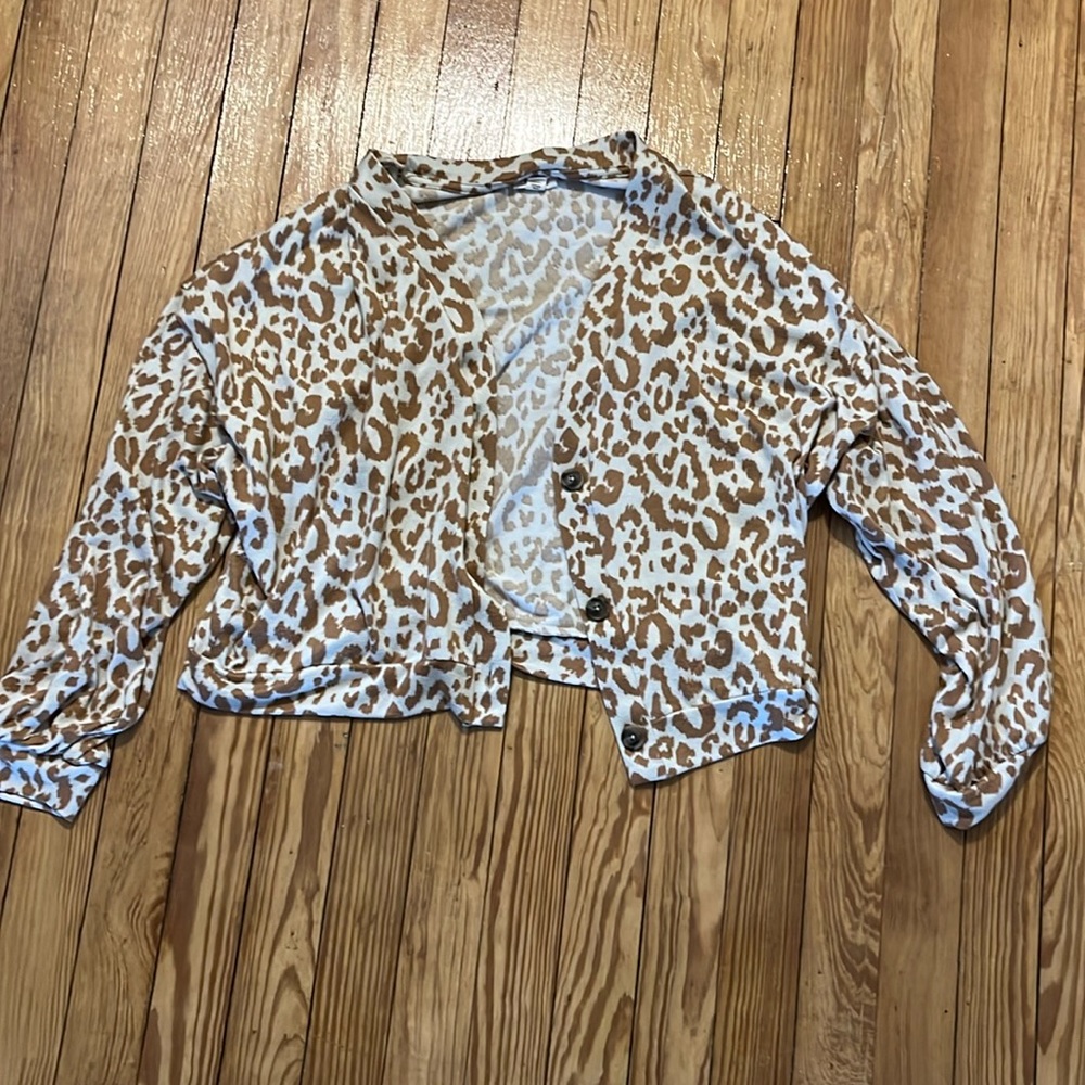 Printed sweater